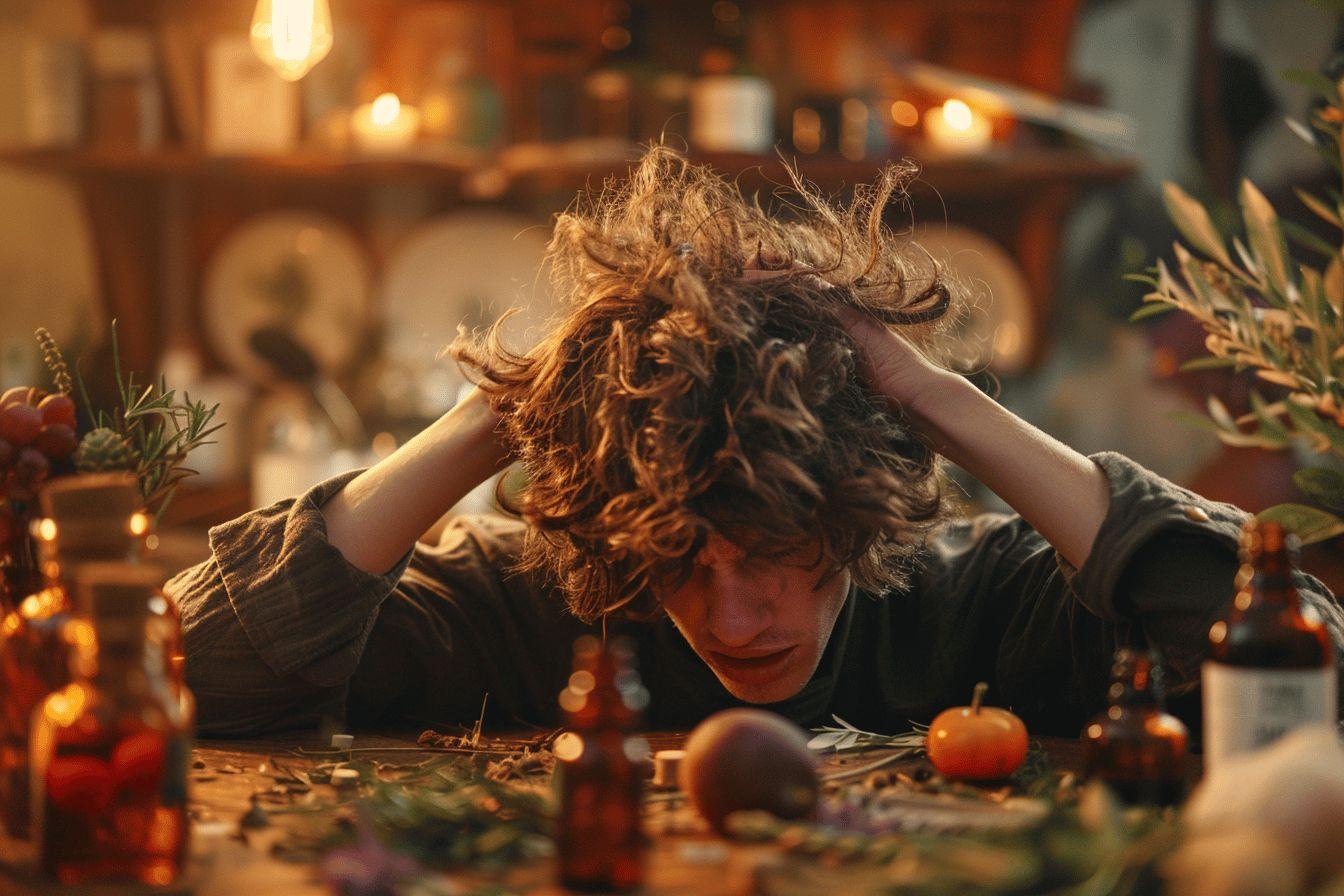 Cheveux électriques remède de grand-mère