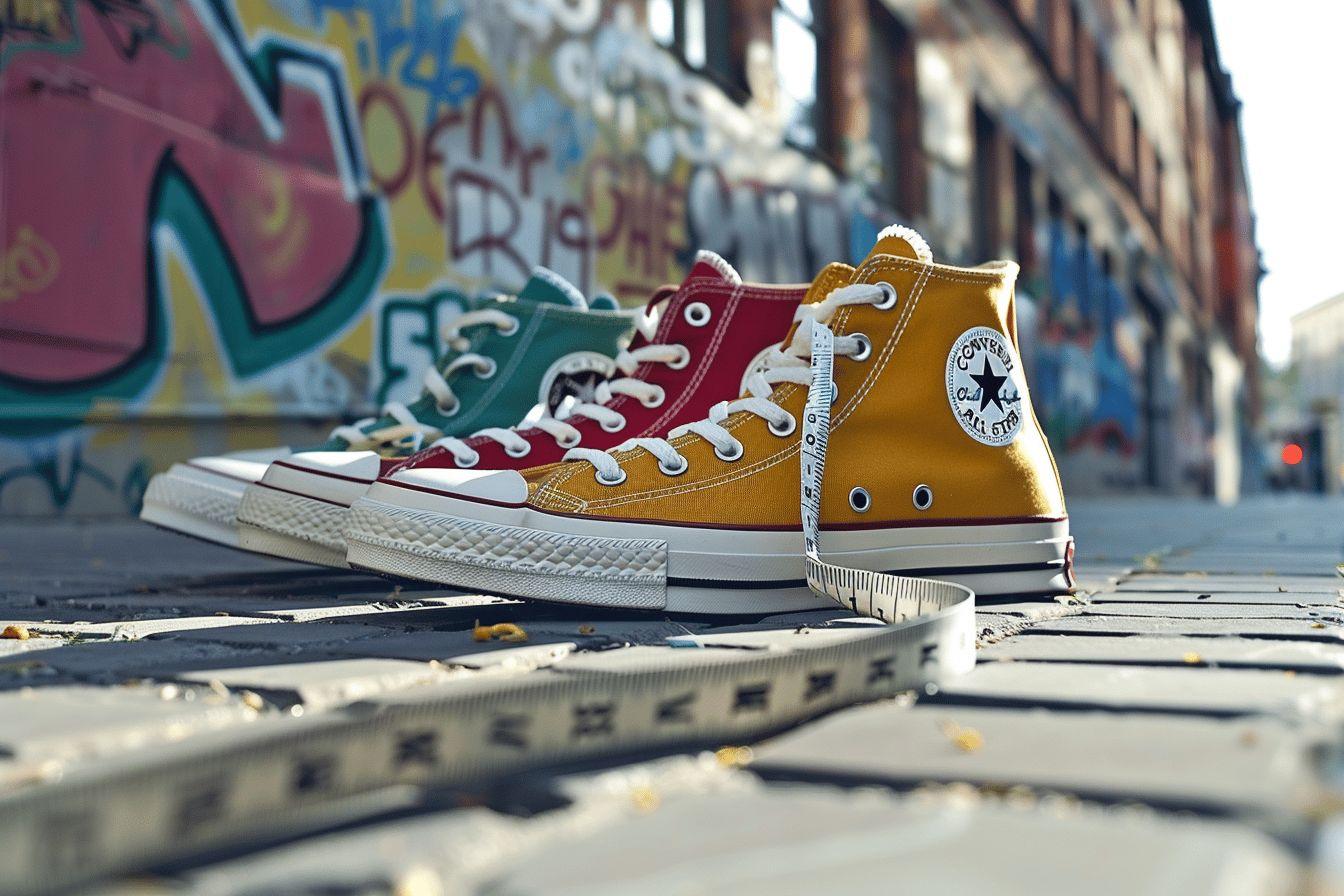 Comment taille les converses ?