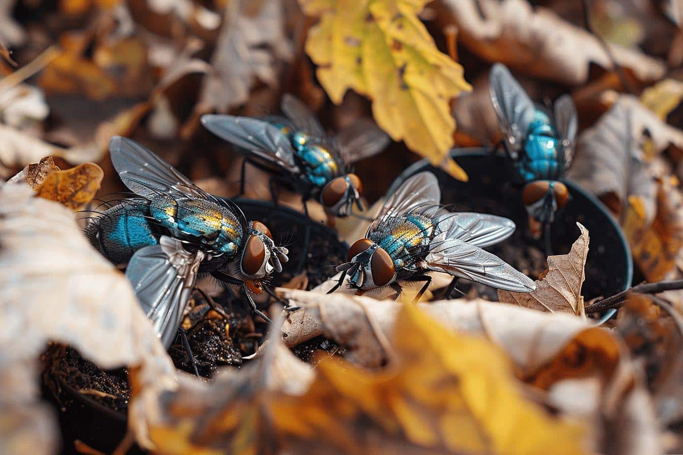 A quoi ressemble un nid de mouche ?